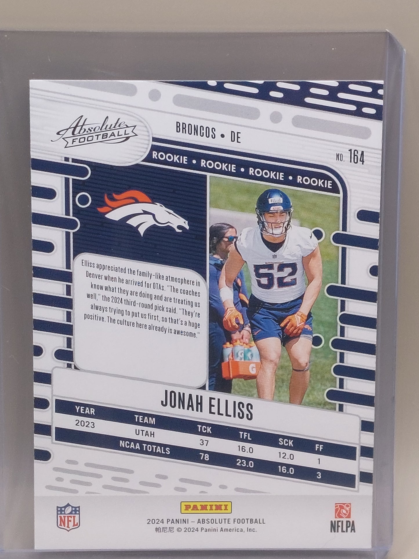 Jonah Elliss #164