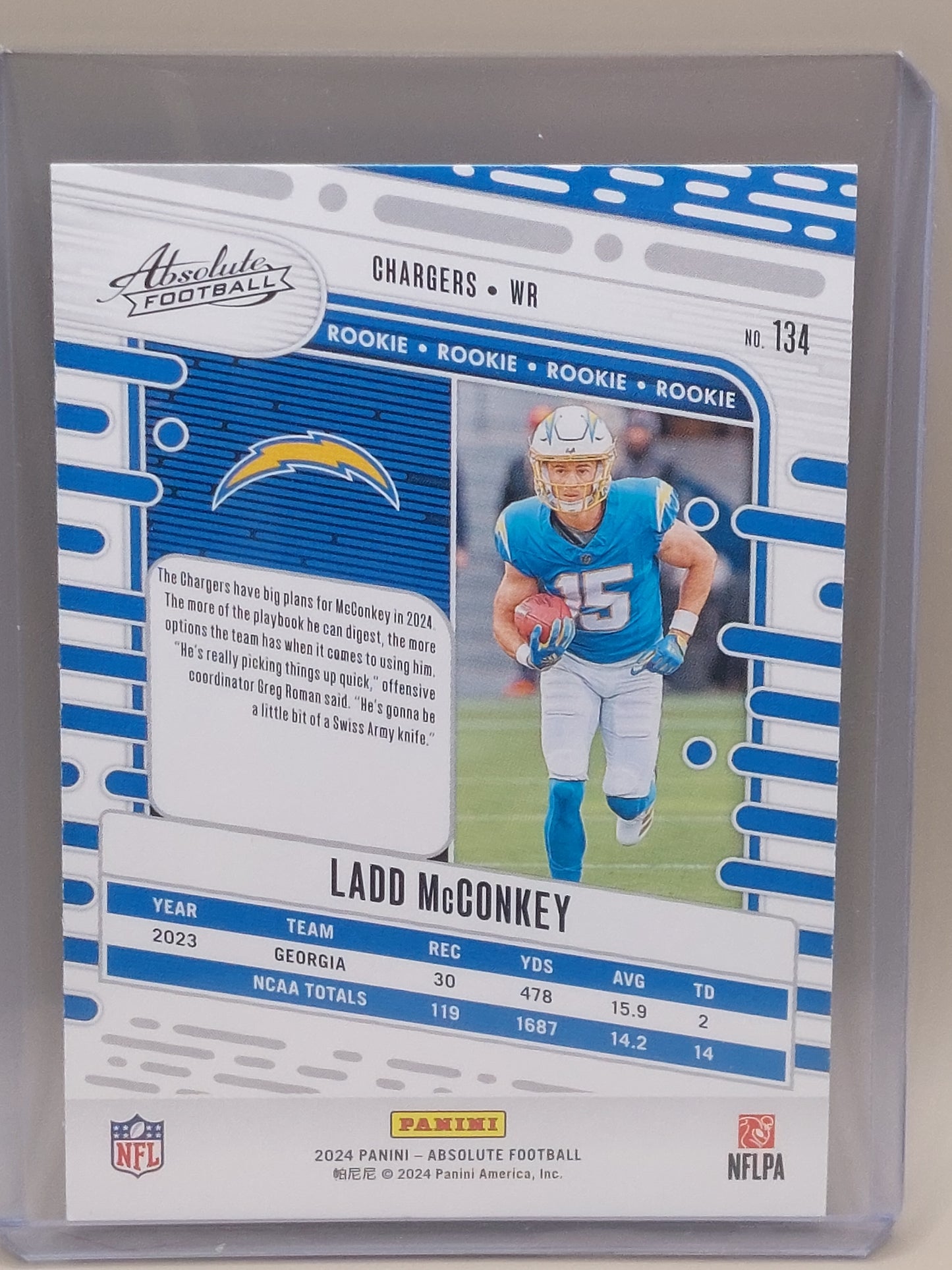 Ladd McConkey #134