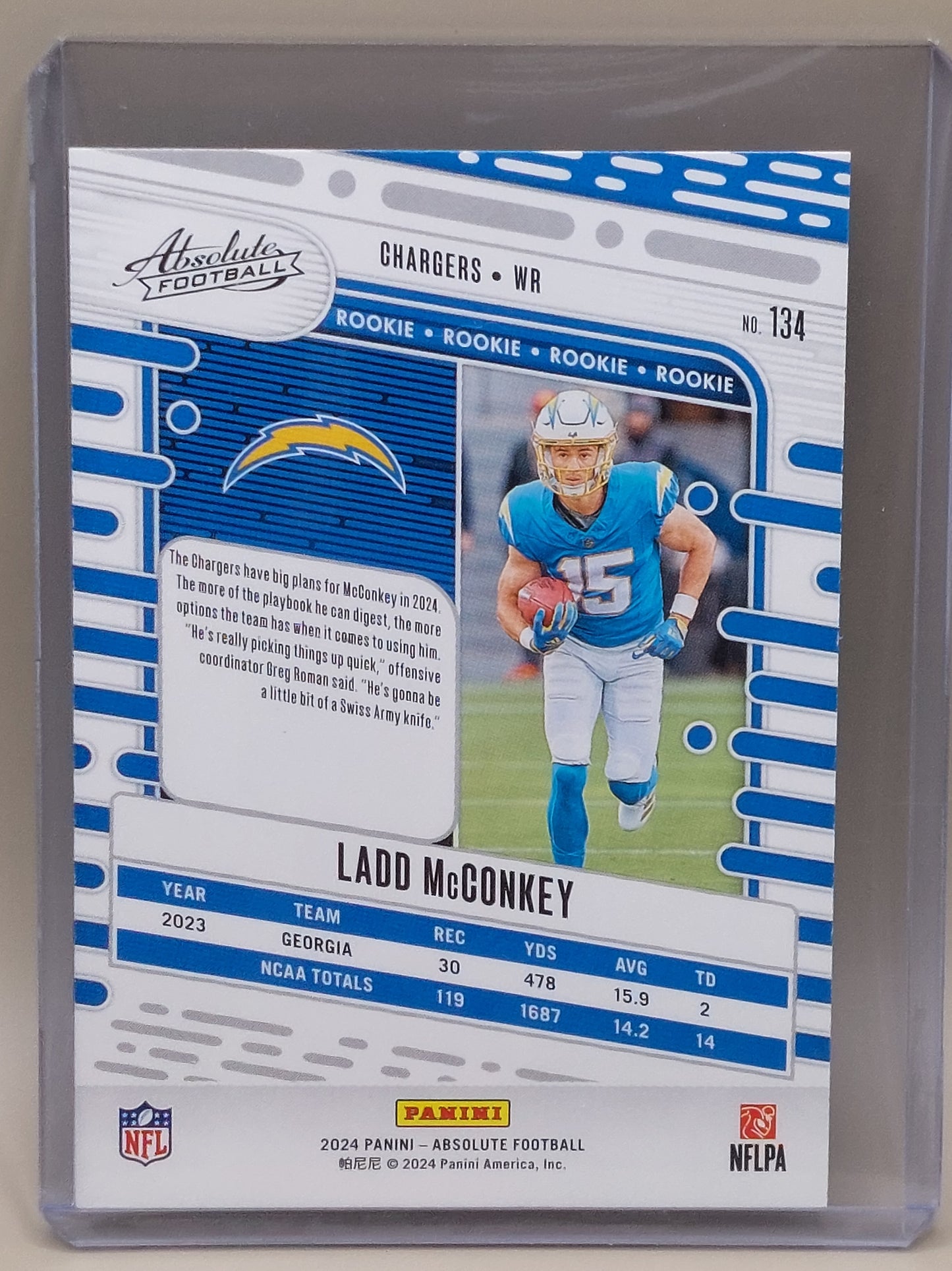 Ladd McConkey #134