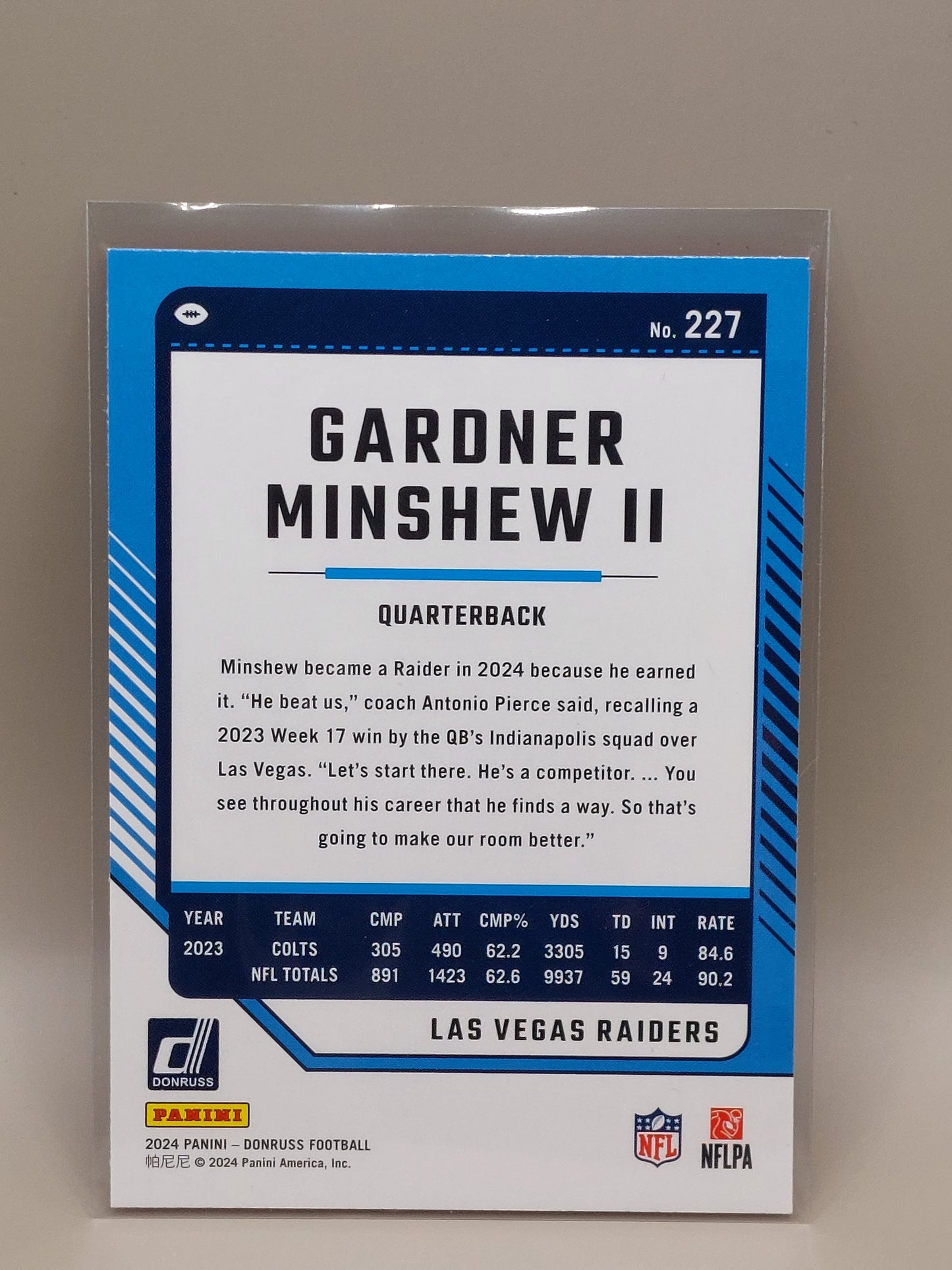 Gardner Minshew II #227