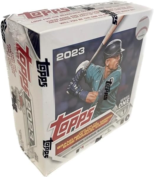 Topps 2023 Baseball Series 1 Giant Box - 16 Packs, 256 Cards, 1 Retail Exclusive Insert Card