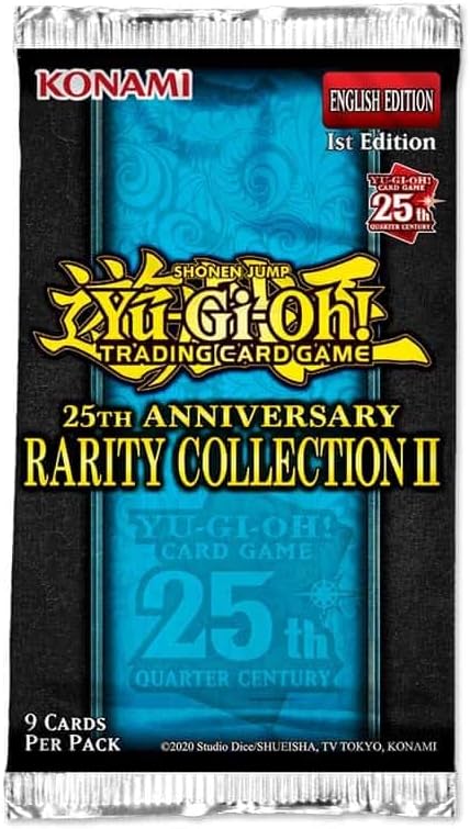 KONAMI YU-GI-OH CCG: Booster Box: 25TH Anniversary: Rarity Collection 2 (18 Packs)