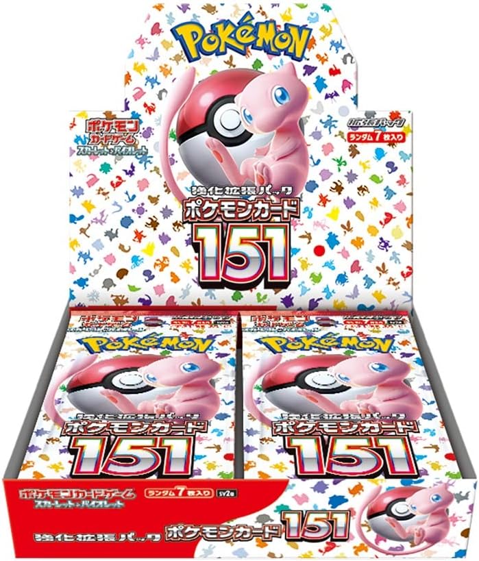 Pokemon Card Game Scarlet & Violet Enhanced Expansion Pack Pokemon Card 151 Box (Japanese) - 20 Packs