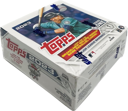 Topps 2023 Baseball Series 1 Giant Box - 16 Packs, 256 Cards, 1 Retail Exclusive Insert Card