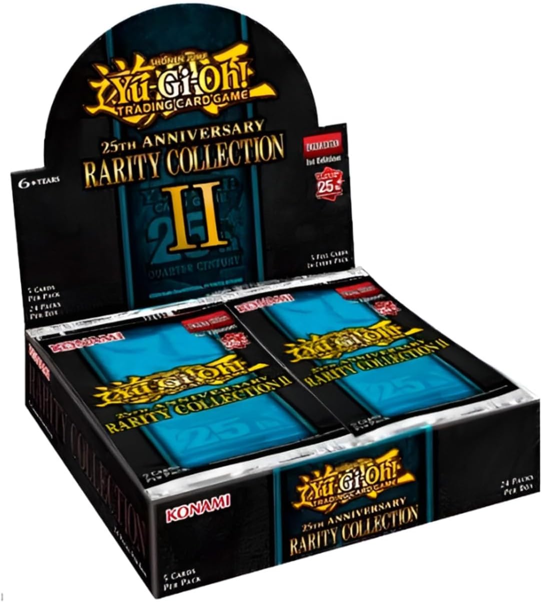 KONAMI YU-GI-OH CCG: Booster Box: 25TH Anniversary: Rarity Collection 2 (18 Packs)