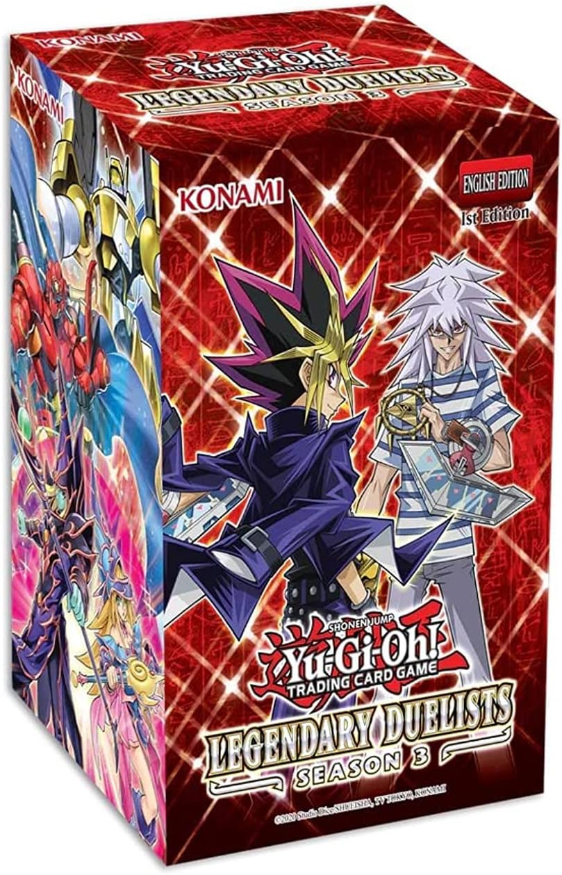 Yu-Gi-Oh! Trading Cards: Legendary Duelist Season 3 Booster Box, Multicolor