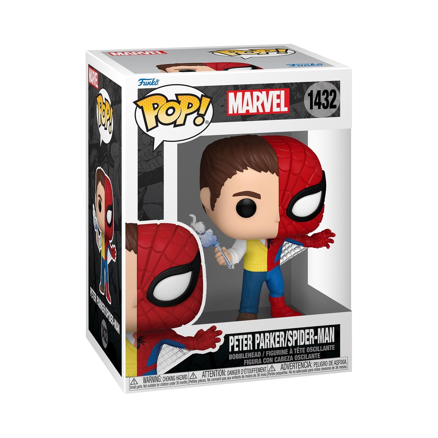 Funko Pop! Marvel: Split - Captain America/Steve Rogers