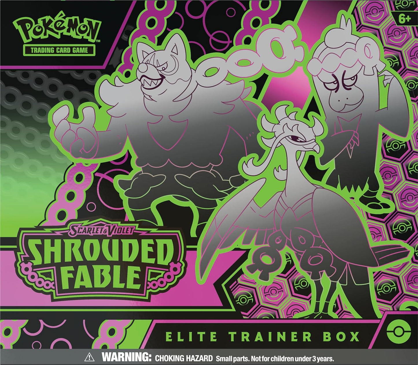 Pokemon TCG: Scarlet and Violet Shrouded Fable Elite Trainer Box