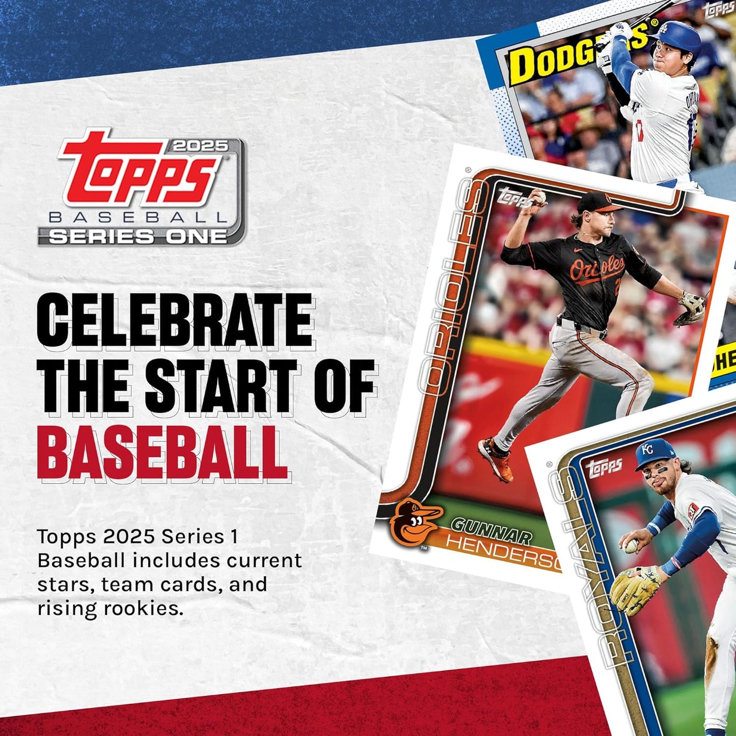 2025 Topps Series 1 Baseball - Factory Sealed - Value Box