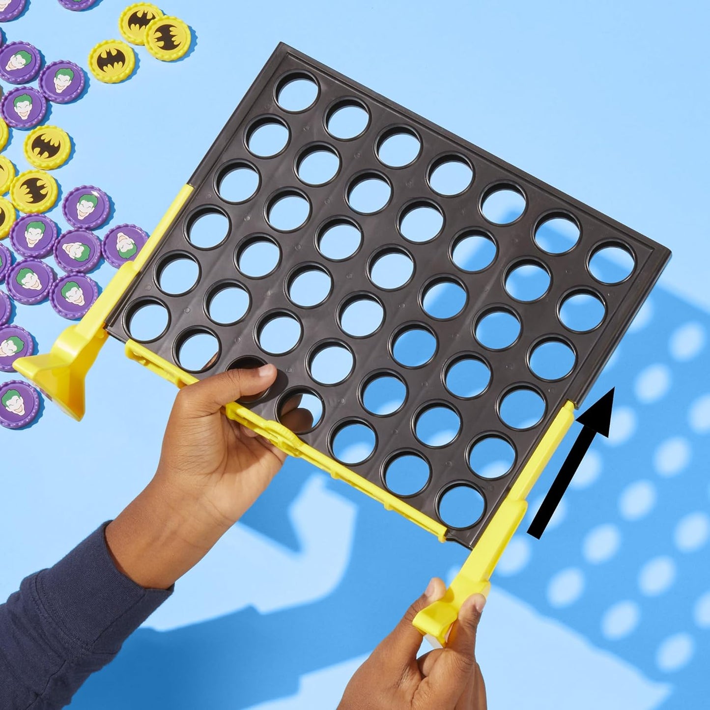 Connect 4 Batman Game | Batman-Themed 4 in a Row Game | Ages 6 and Up| For 2 Players | Strategy Board Games for Kids and Families (Amazon Exclusive)