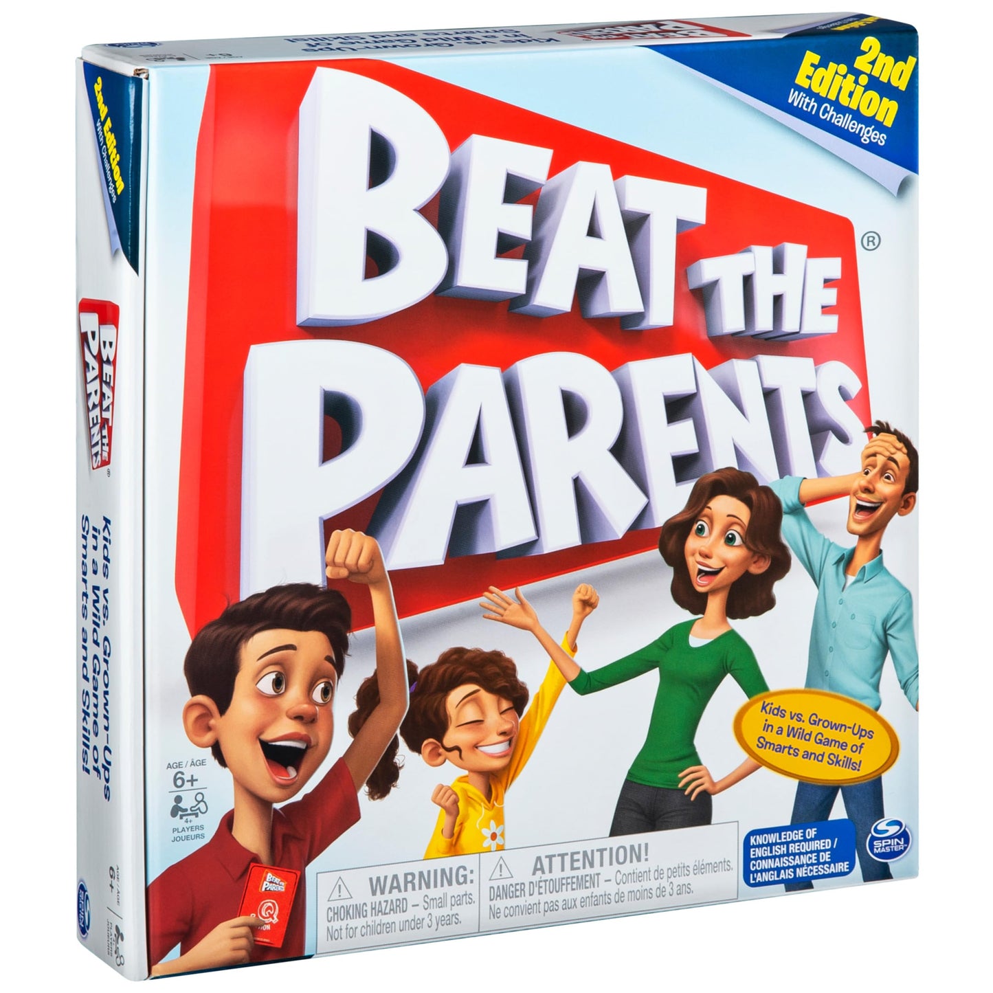 Beat The Parents Disney Edition Board Game, Kids vs. Parents Family Board Games, Fun Games, Family Games, Disney Gifts, Games for Kids Ages 8+