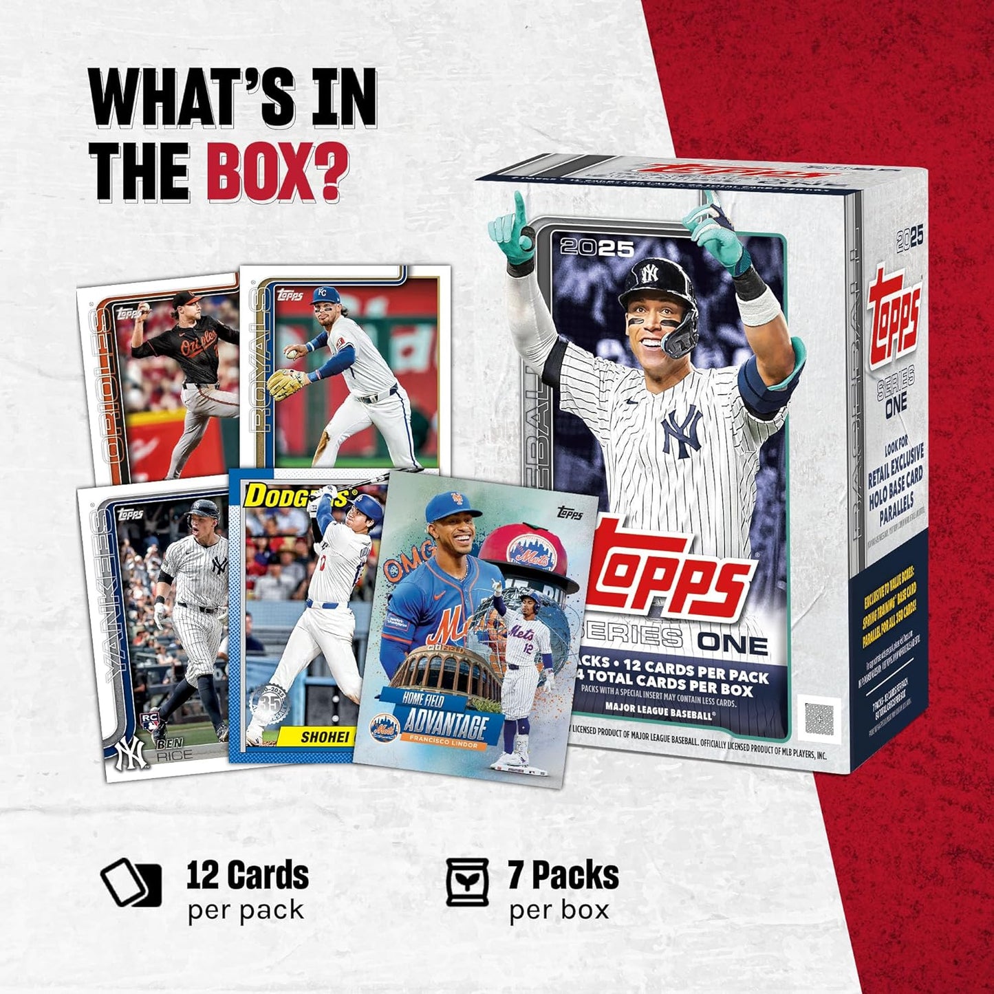 2025 Topps Series 1 Baseball - Factory Sealed - Value Box